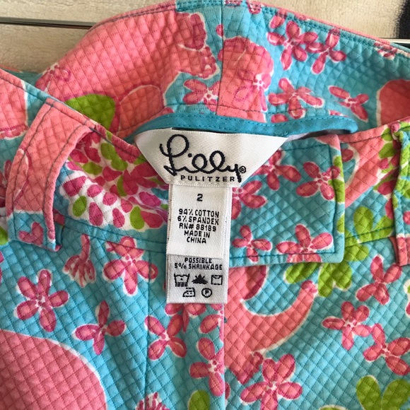 Vintage Lily Pulitzer Shorts / Size 2 - Picture 4 of 5